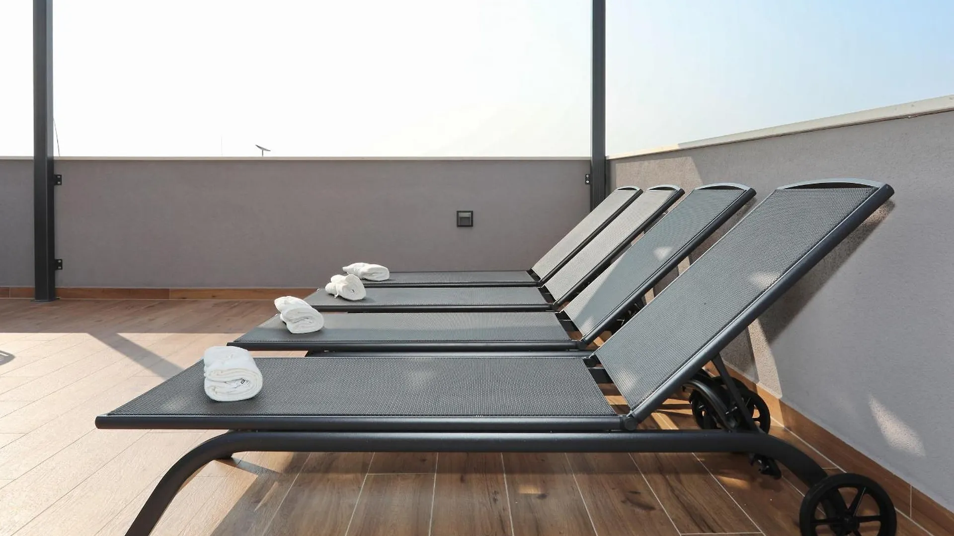 Apartmán K3-Penthouse With Sea View And Heated Pool Vir